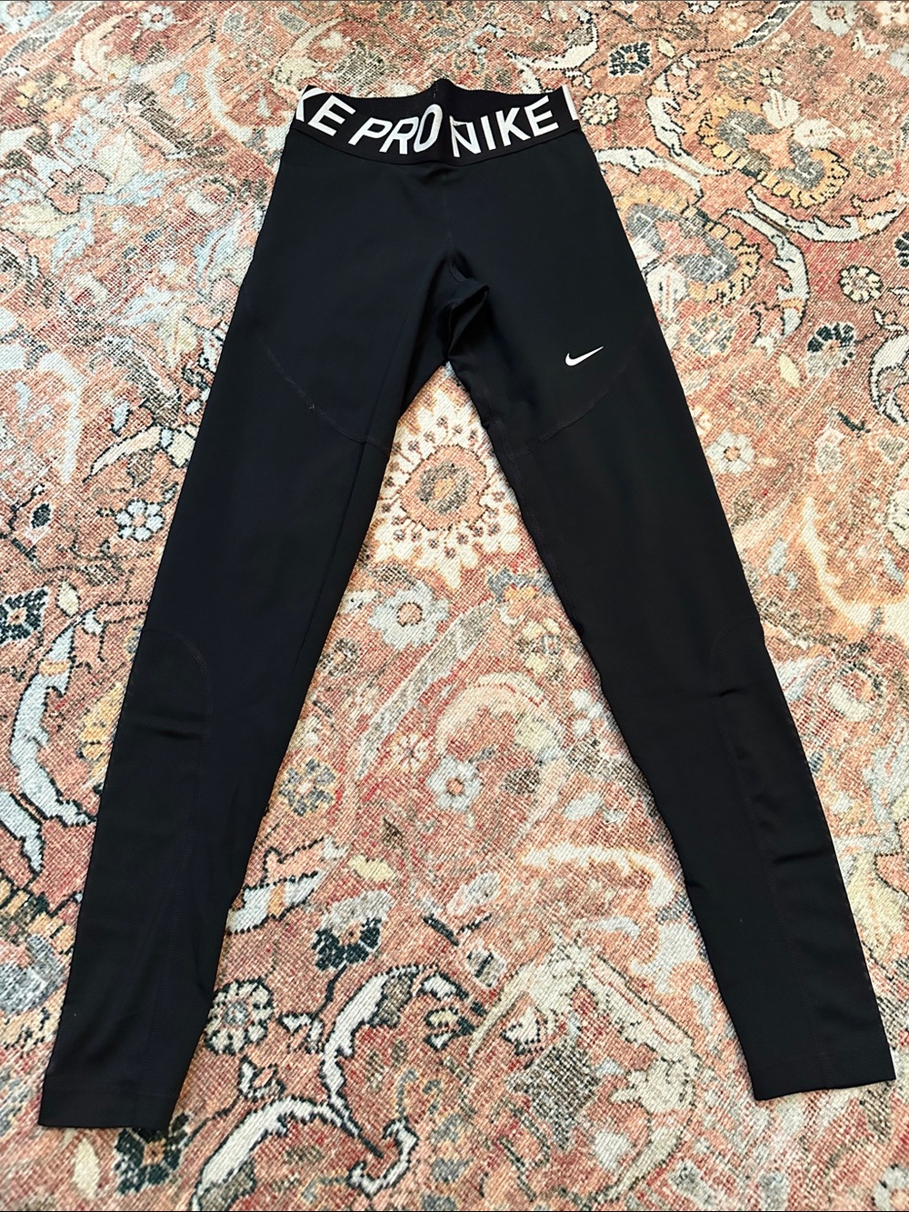 Nike Pro Black Women's Leggings with Mesh Size Small